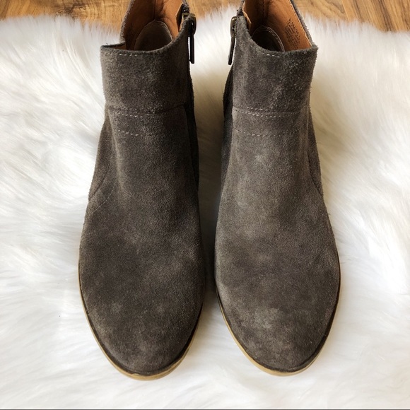 •SOLD• Lucky Brand Brolley Bootie // Leather Suede - Picture 4 of 8